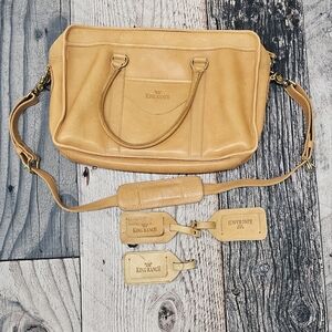 King Ranch Large Leather Crossbody Messanger Laptop Bag Business Casual